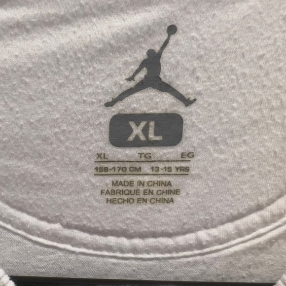 Jordan Youth White Sweater - Picture 4 of 4